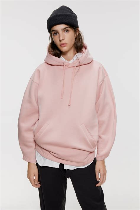 zara hoodie|zara brown oversized hoodie.